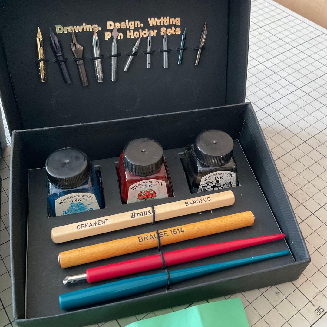 コ*ラ様 未使用 Brause ブラウゼ 万年筆 1セット ペン先・ペン軸・イン