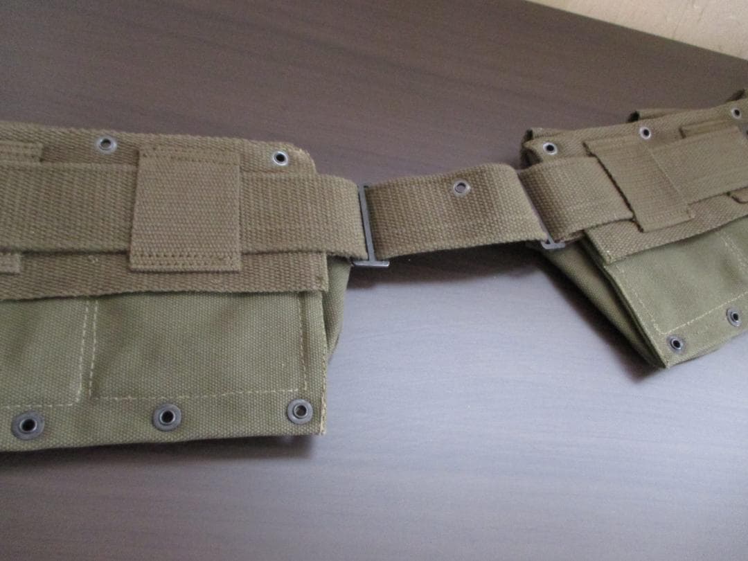 新品 レプリカ OD色 米軍 M1937 ブローニング BAR ピストルベルト