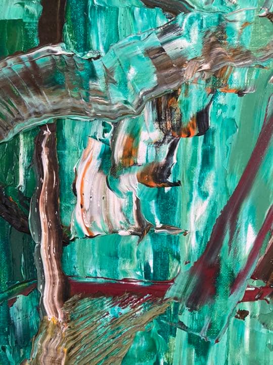 絵画　油絵絵画　art artist m.t