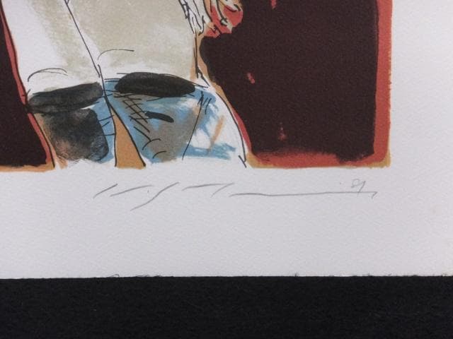 池田満寿夫 直筆サイン『おんな・おとこヨリ そのカフェーで