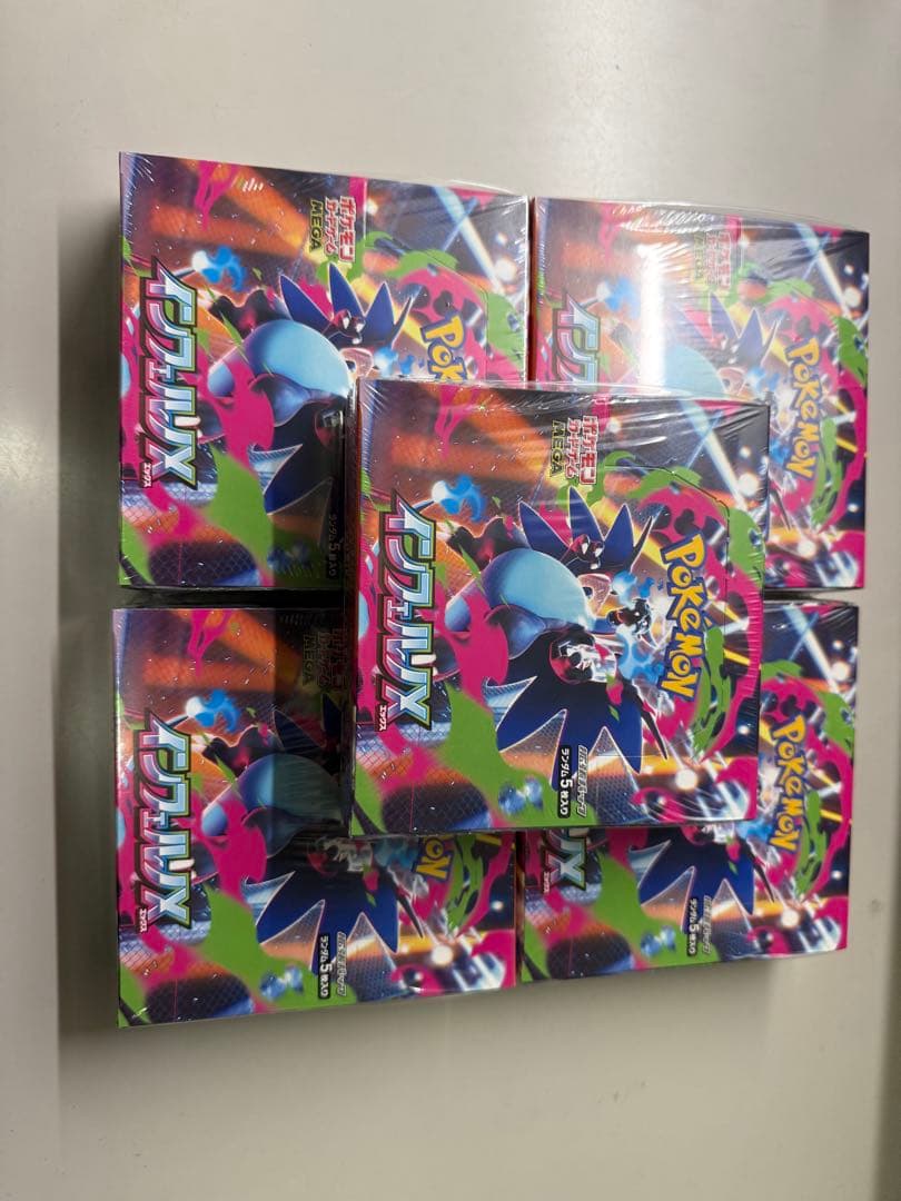 インフェルノX BOXシュリンク付き 楽天市場】ポケモンカードゲーム MEGA 拡張パック インフェルノX 1BOX