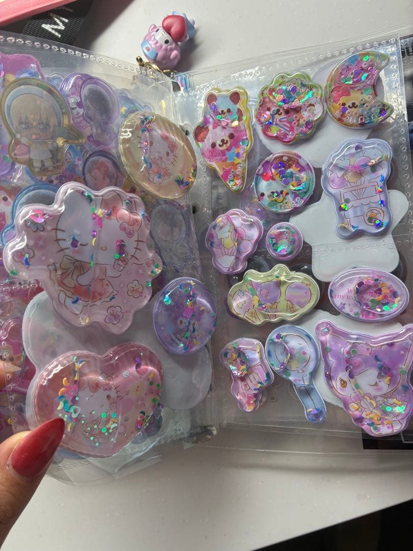 キャラクターシール完成品