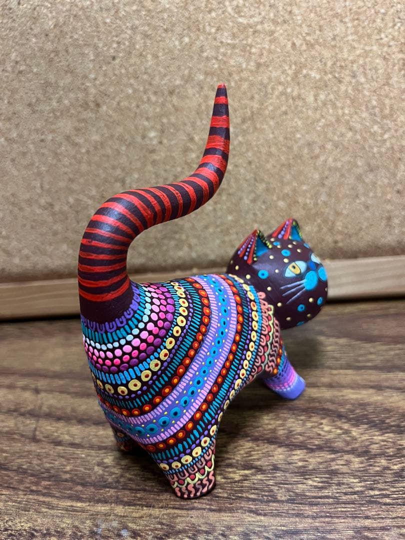 メキシコ伝統工芸 アレブリヘ 猫 Jacobo y María Ángeles メキシコ伝統