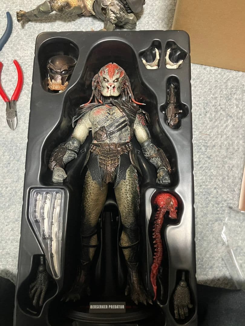 ホットトイズ　バーサーカープレデター　本皮カスタム