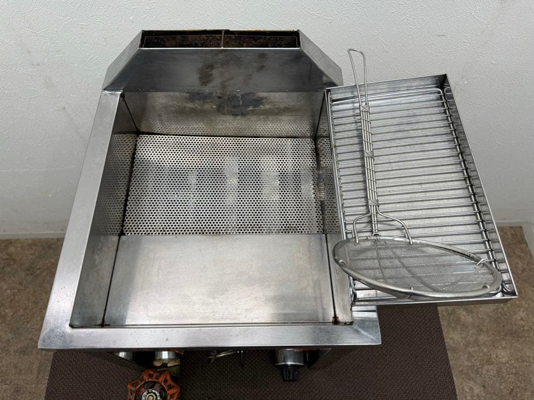 エンドウ ENDOU 業務用 卓上型フライヤー 6L 厨房 飲食店 都市ガス