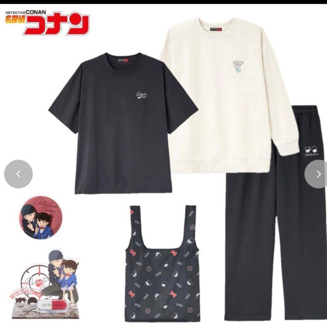 新品】しまむら限定 名探偵コナン コナン＆赤井6点セット Lサイズ