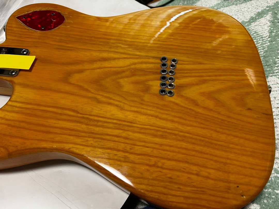 現状渡し 自作 テレキャスター シンラインタイプ+1970年代ビンテージパーツ