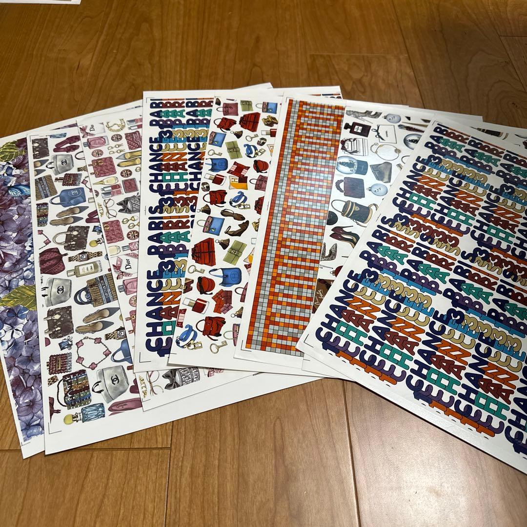 ポーセラーツ転写紙　中古