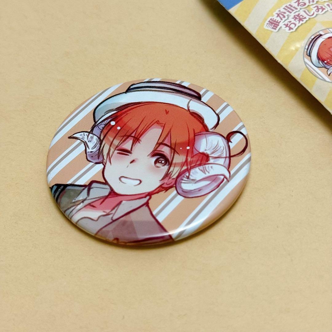 ヘタリアTWT】つのたりあイベント記念缶バッジ（イタリア） - メルカリ