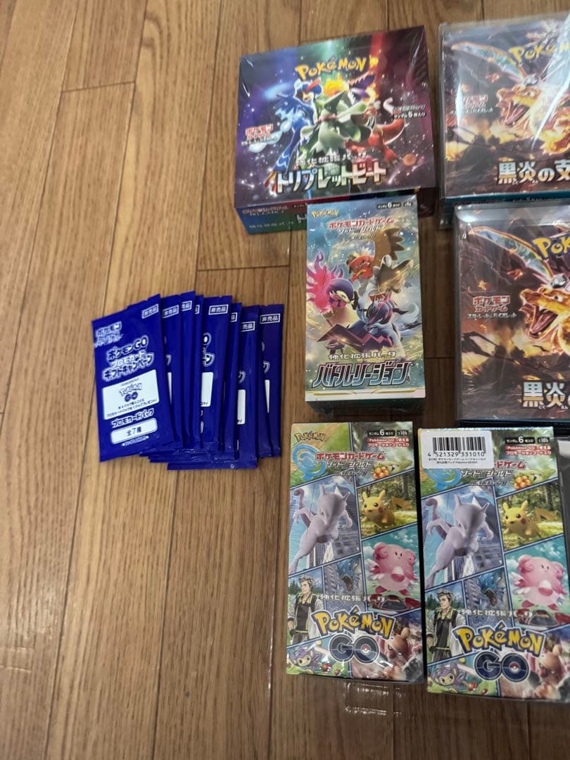 ポケモンカードbox 全て未開封シュリンク付き
