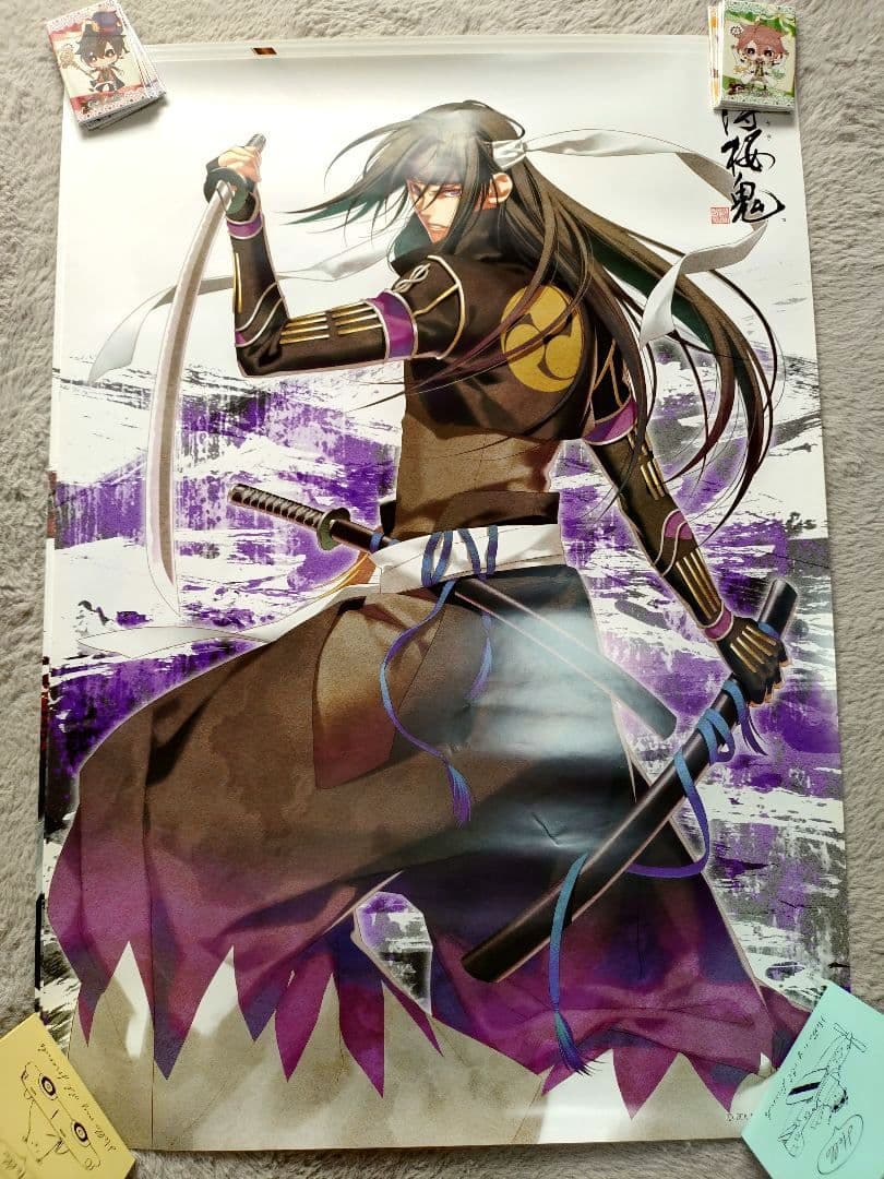 薄桜鬼 合戦 B2ポスター カズキヨネ 8枚セット C77 コミケ 未使用