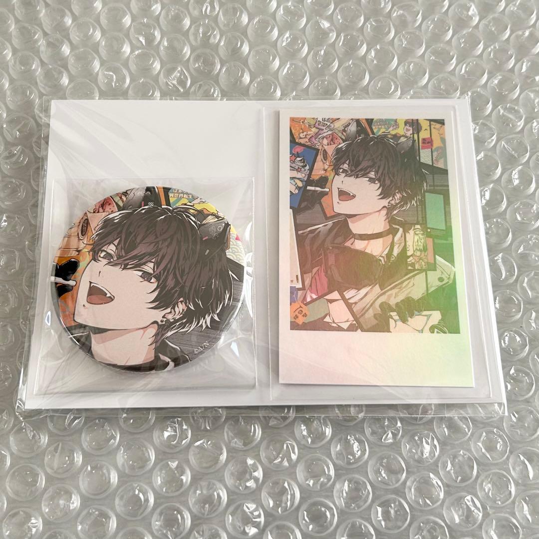 佐伯イッテツ誕生日グッズ2024 全力お祝いセット缶バッジチェキ