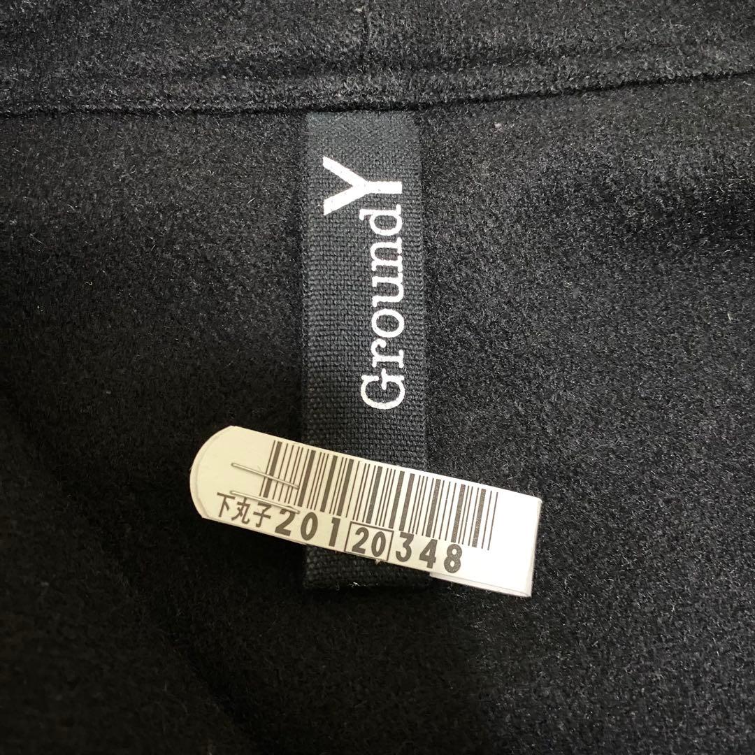 Ground Y ヨウジヤマモト インディアフラノ ダブルフーデットコート 3