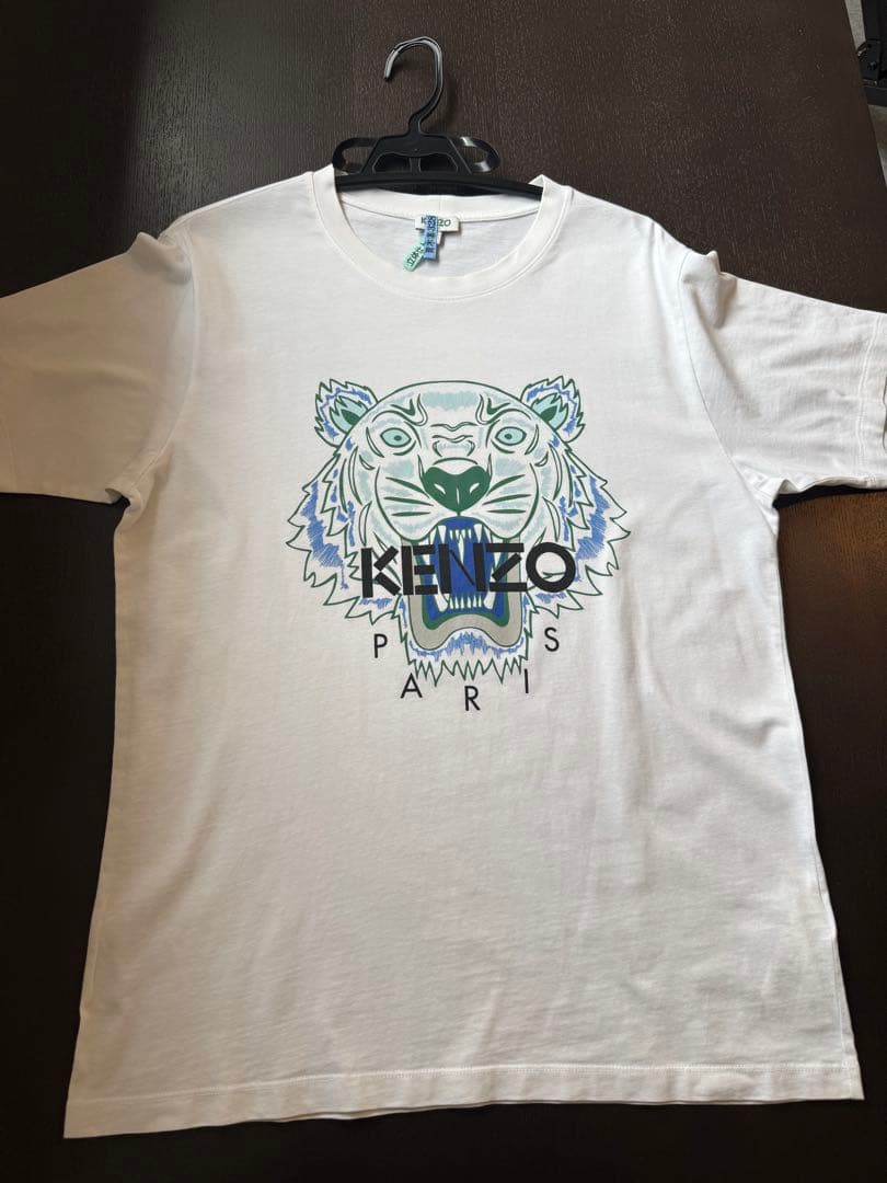 KENZO トラプリント Tシャツ ホワイト