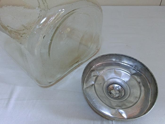 ☆昭和20年代☆味覚糖☆七色の飴☆駄菓子瓶☆アルミ