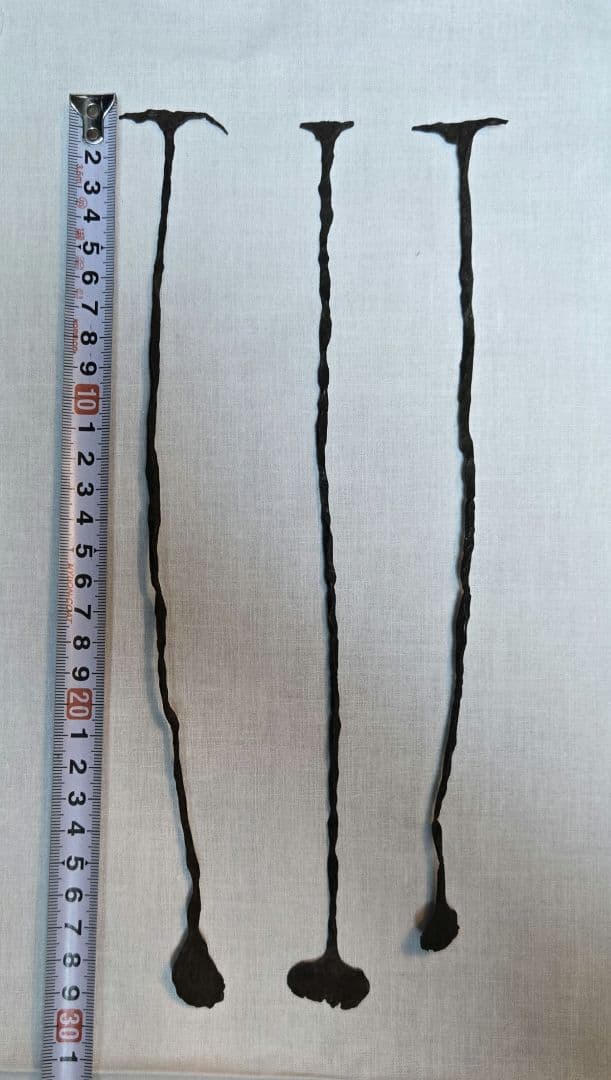 キシ族貨幣3本セット 西アフリカ キシペニー - メルカリ キシ族貨幣3本