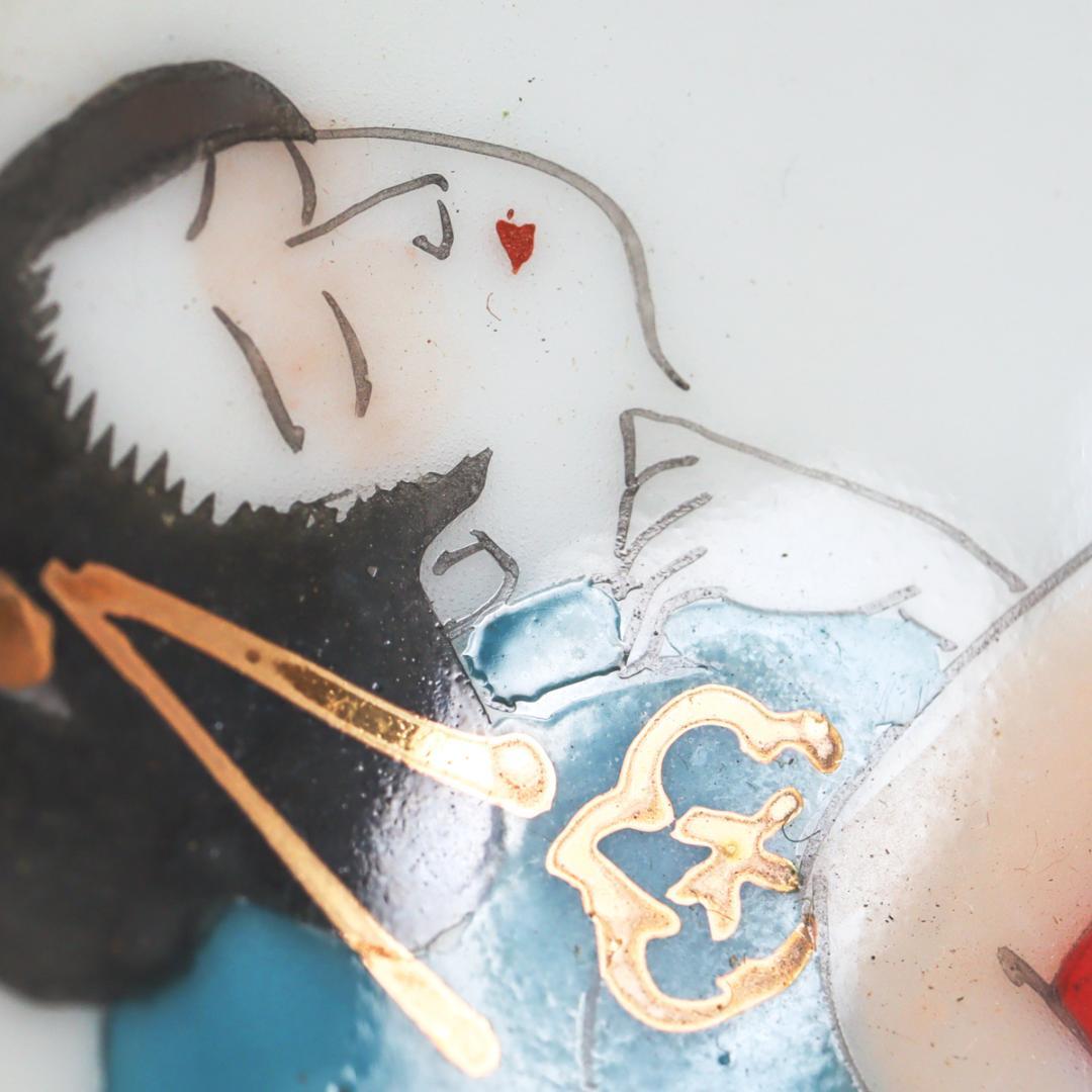 枕絵盃三つ揃い 春画酒器 秘宝館 御宝 箱付き