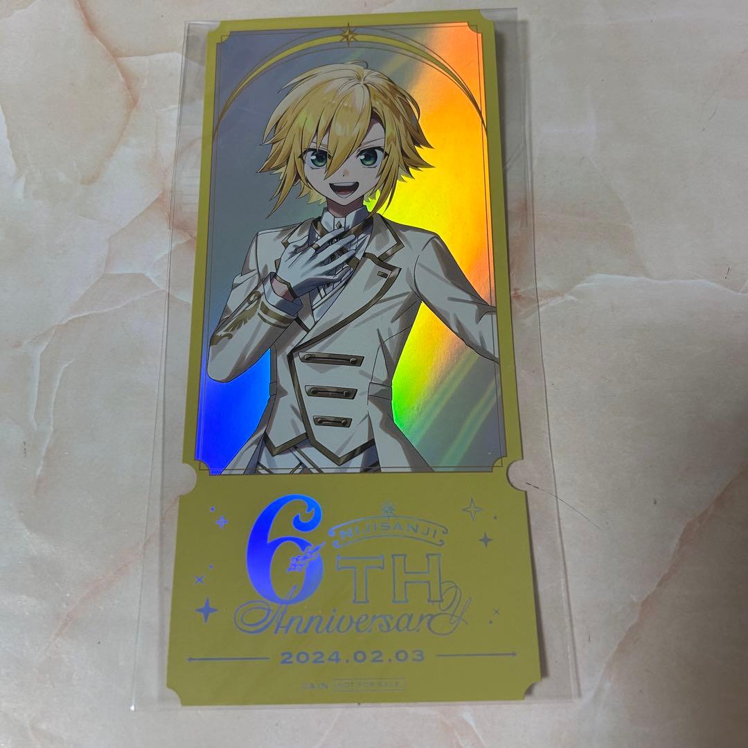 にじさんじ 6周年 チケット風カード 卯月コウ - メルカリ