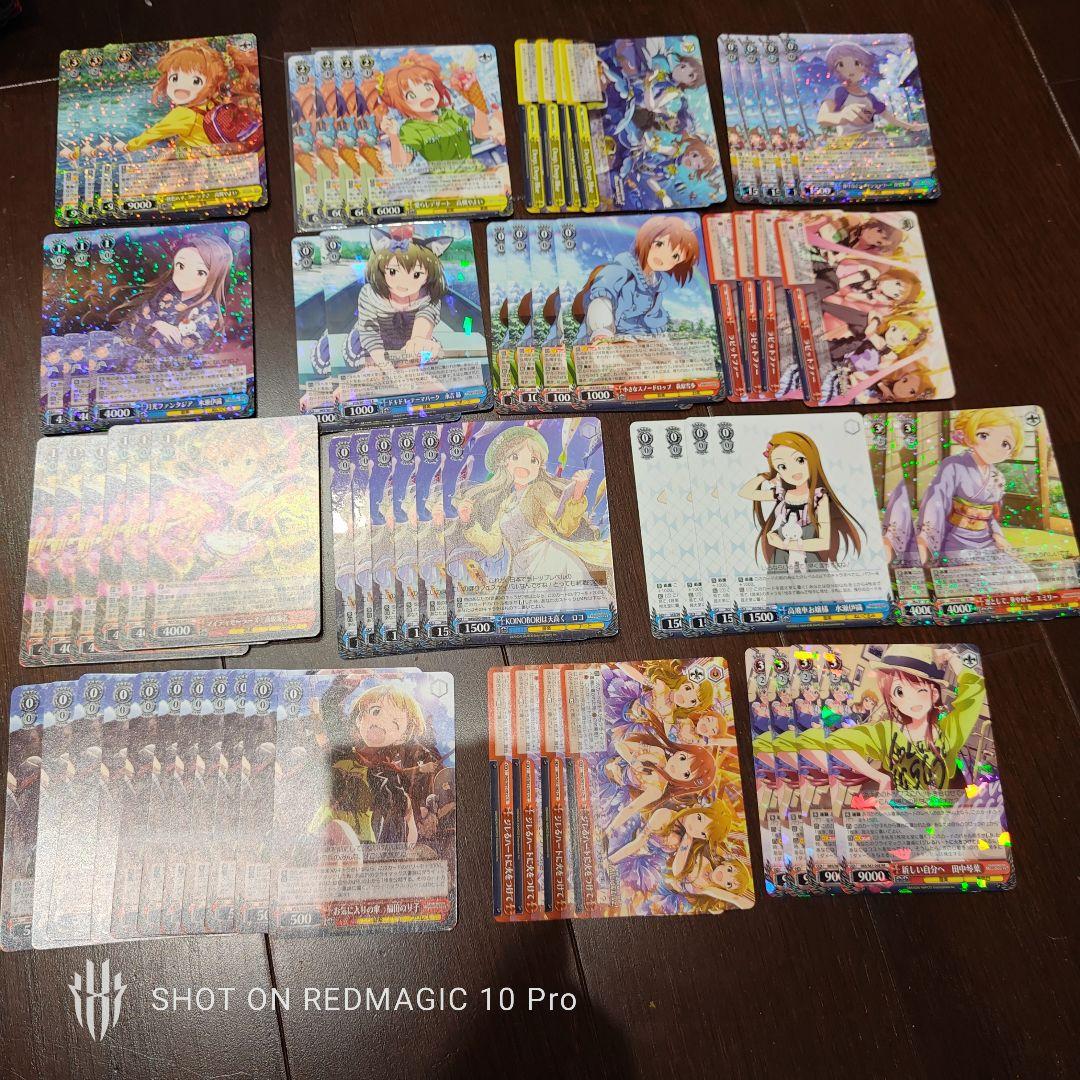 ヴァイスシュヴァルツ アイドルマスターミリオンライブ 765　デッキ　まとめ売り