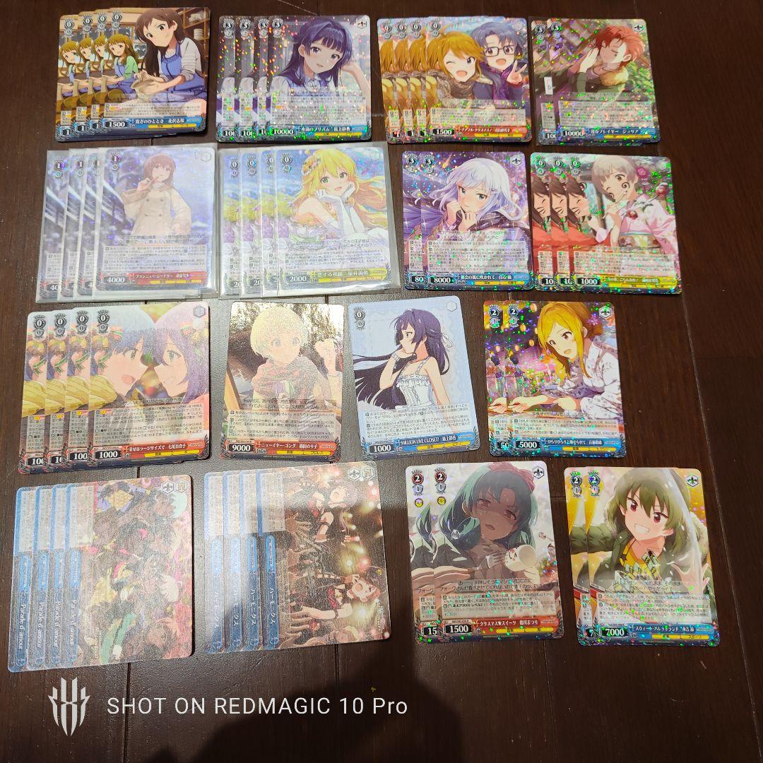 ヴァイスシュヴァルツ アイドルマスターミリオンライブ 765　デッキ　まとめ売り
