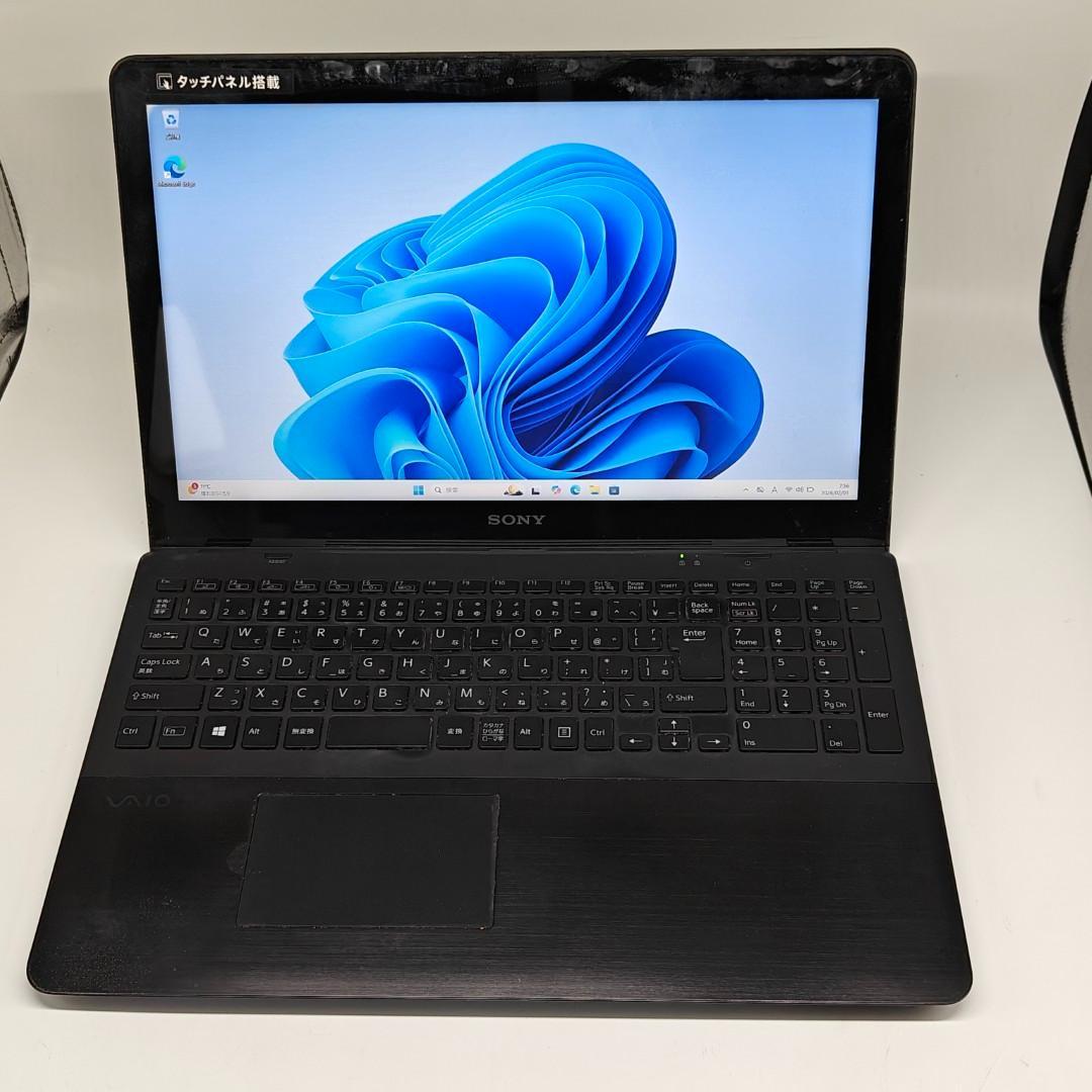 VAIO】SVF 高速i7 SSD256GB 8GB ブラック ノートPC - メルカリ