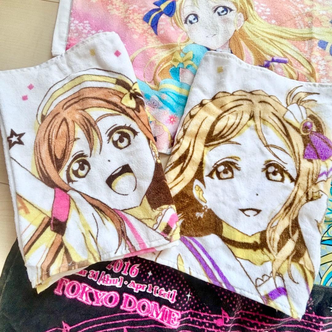 【美品】ラブライブ ファイナルラブライブ μ's タオル バスタオル 絢瀬絵里