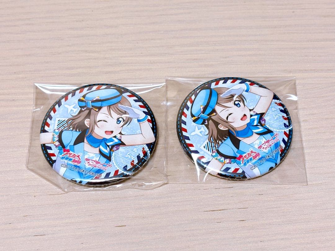 ラブライブ！サンシャイン!!渡辺曜 缶バッジ - メルカリ