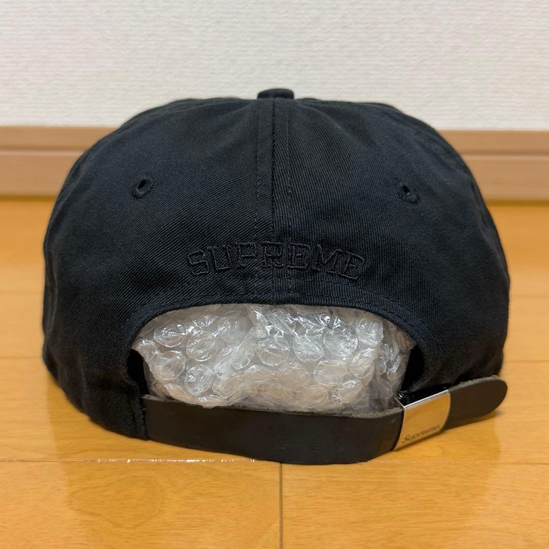 Supreme Tonal S Logo 6-Panel ブラック 17aw
