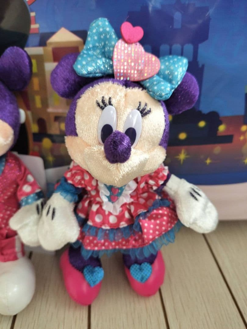 ミッキー ミニー パルパルーザ ミニファン ミニパル ぬいぐるみバッジ セット