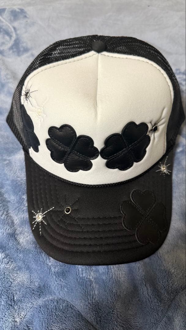 即完品 imozonsavingclothing クローバーメッシュキャップ