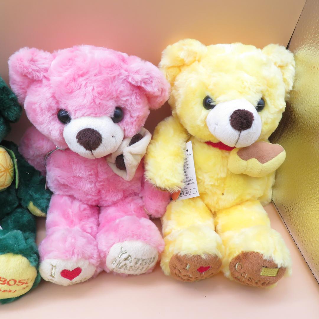 タグ付　ご当地ベア まとめ売り Sサイズ　身長27ｃｍ位　２２ベア
