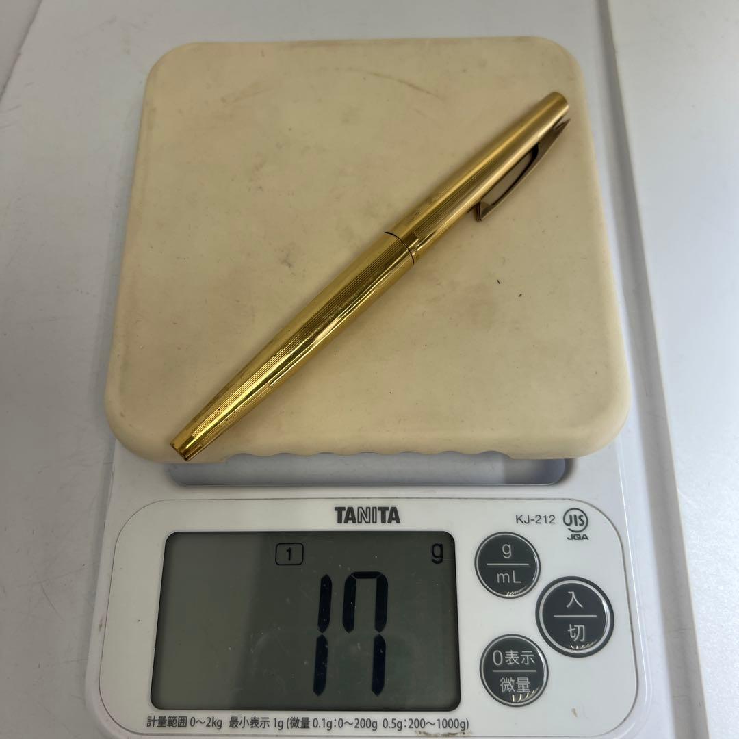 シェーファー　ペン先14K（金多い）4g 万年筆17g 東Y8-0114☆2F