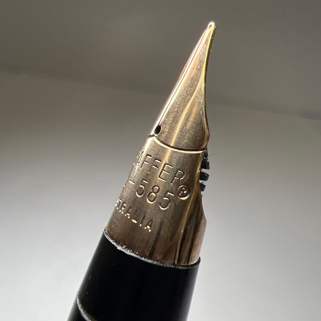 シェーファー　ペン先14K（金多い）4g 万年筆17g 東Y8-0114☆2F