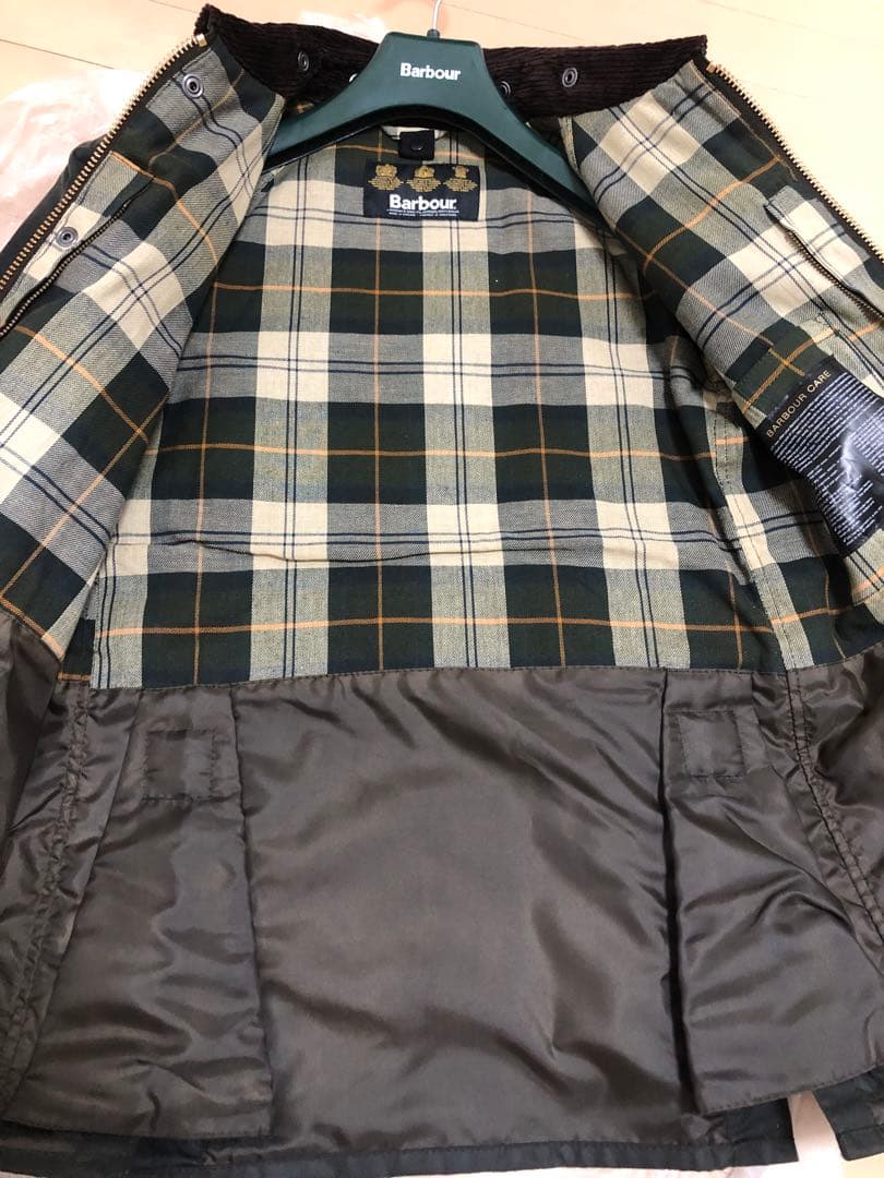 英国製 Barbour ビデイル SL size34 セージグリーン バブアー