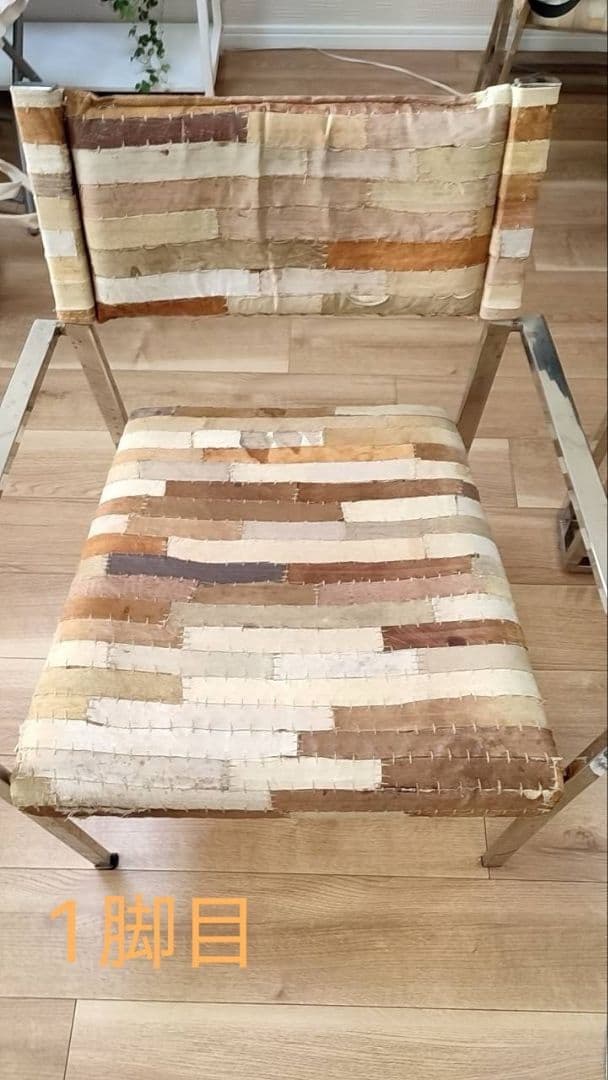 【大阪市内引取限定】 ASPLUND 古材ダイニングテーブル＋椅子3脚