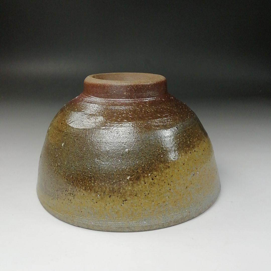 T271 茶碗 『備前焼』『山本宗秀 造』 共箱 抹茶碗 茶道具