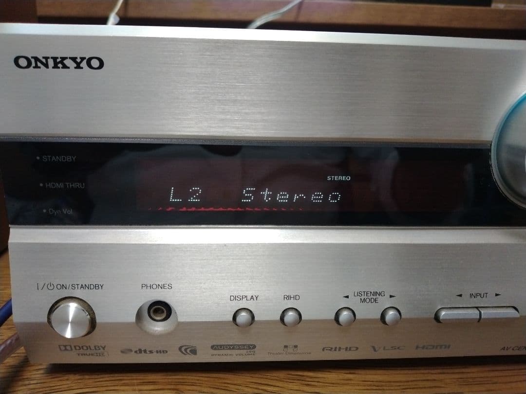 アンプ　オンキョー ONKYO SA-205HDX 5.1CH リモコン付