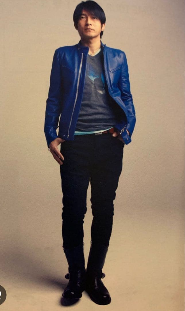 《Mr.Children桜井愛用ブランド》ダメージソフトサルエルパンツ