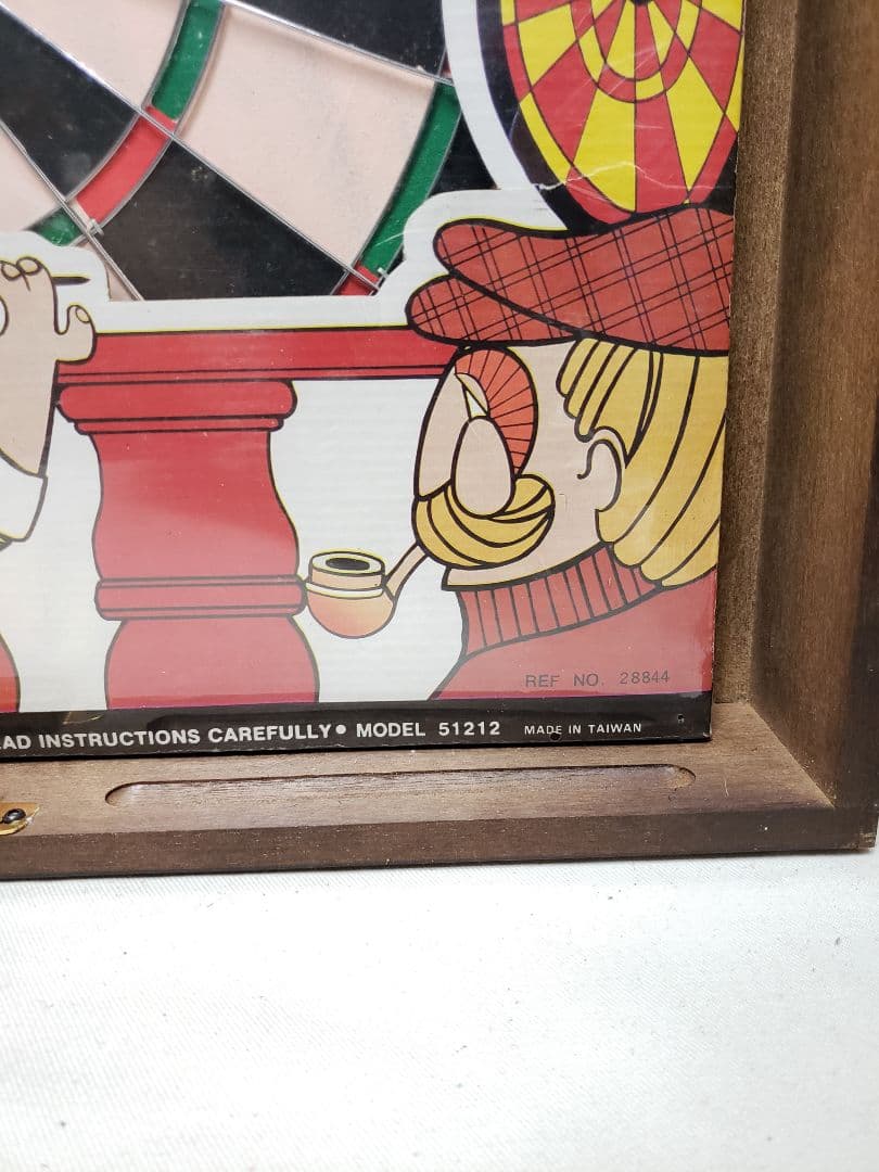 希少 80's ビンテージ未使用品 ダーツボード KINGS HEAD ④