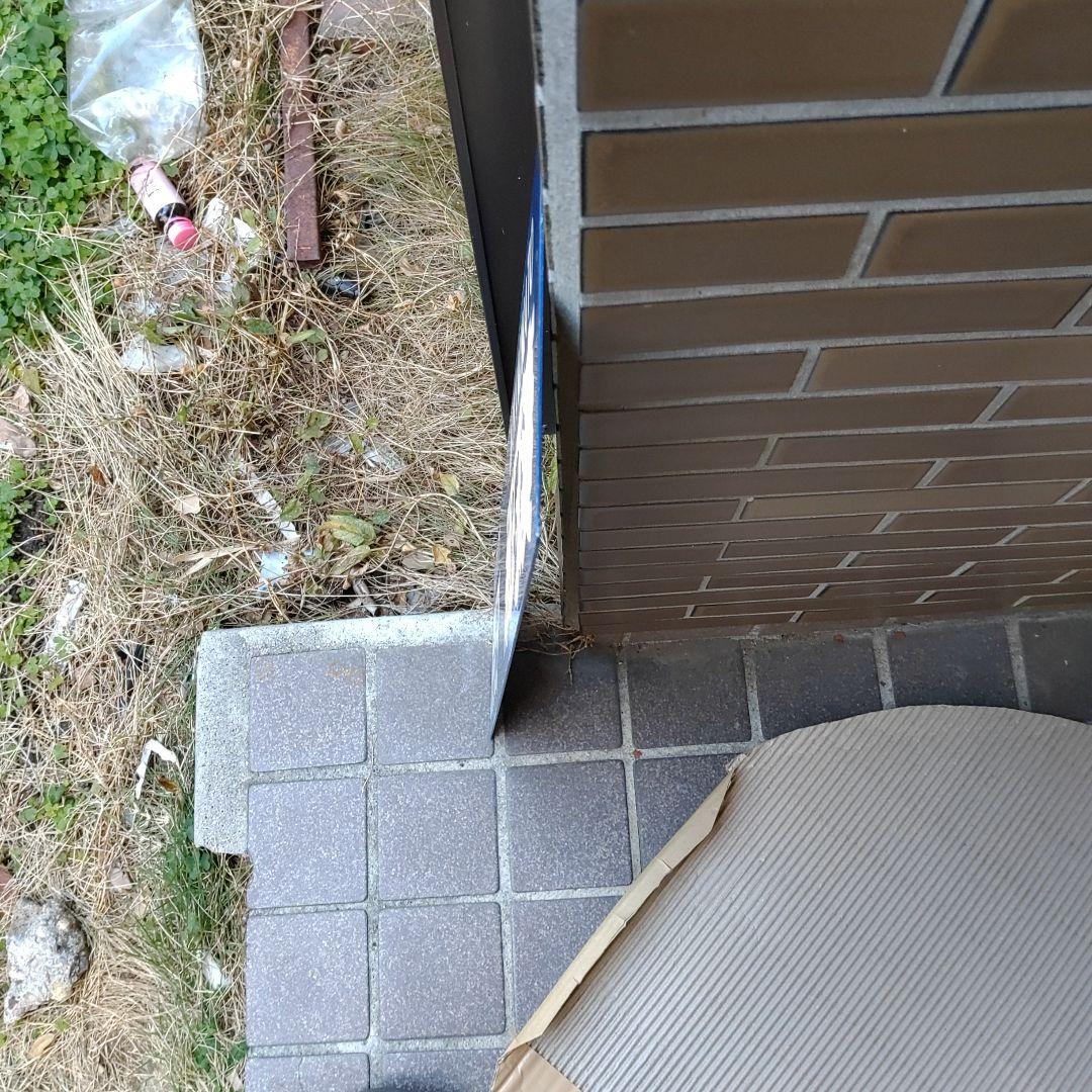 【ひたちなか海浜鉄道　サボ】（表） 勝田 　那珂湊 （裏）勝田⇔阿字ヶ浦