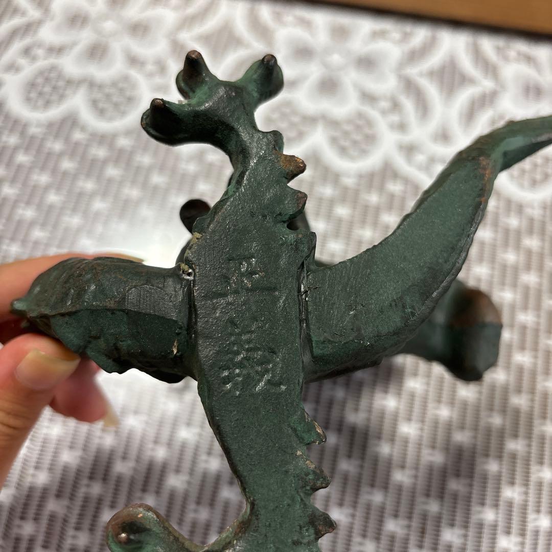 龍 昇龍 正義 金属 金属工芸 置物 オブジェ インテリア