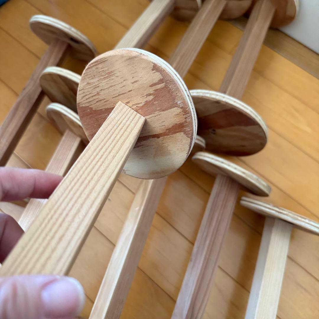 お値下げ 帽子スタンド 木製 20個セット ①②