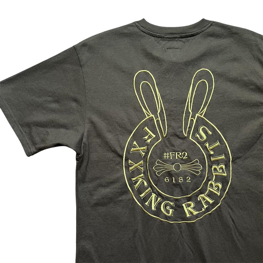 M]エフアールツー#FR2 クロムハーツオマージュ人気完売Tシャツ