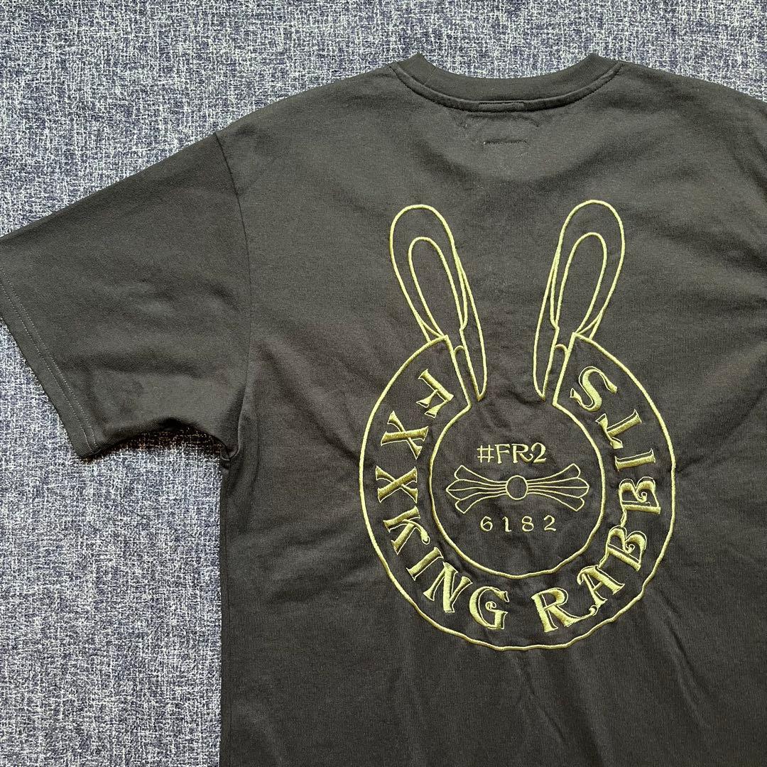 M]エフアールツー#FR2 クロムハーツオマージュ人気完売Tシャツ