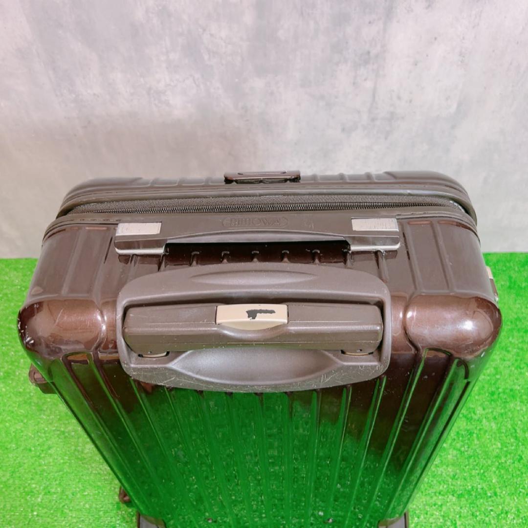 リモワ サルサデラックス 33L 機内持ち込み 2輪 TSAロック 茶色 - メルカリ