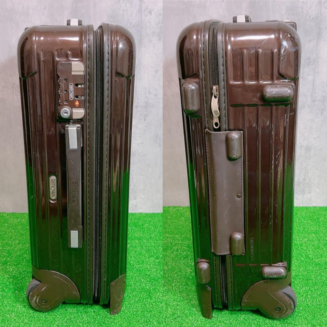 リモワ サルサデラックス 33L 機内持ち込み 2輪 TSAロック 茶色 RIMOWA
