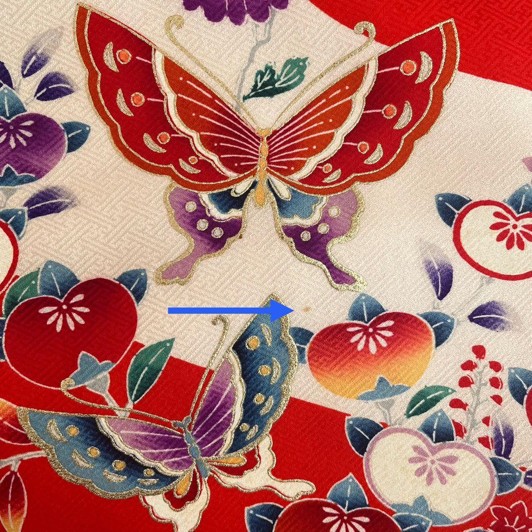 着物　被布　セット　正絹　七五三　三歳　女の子