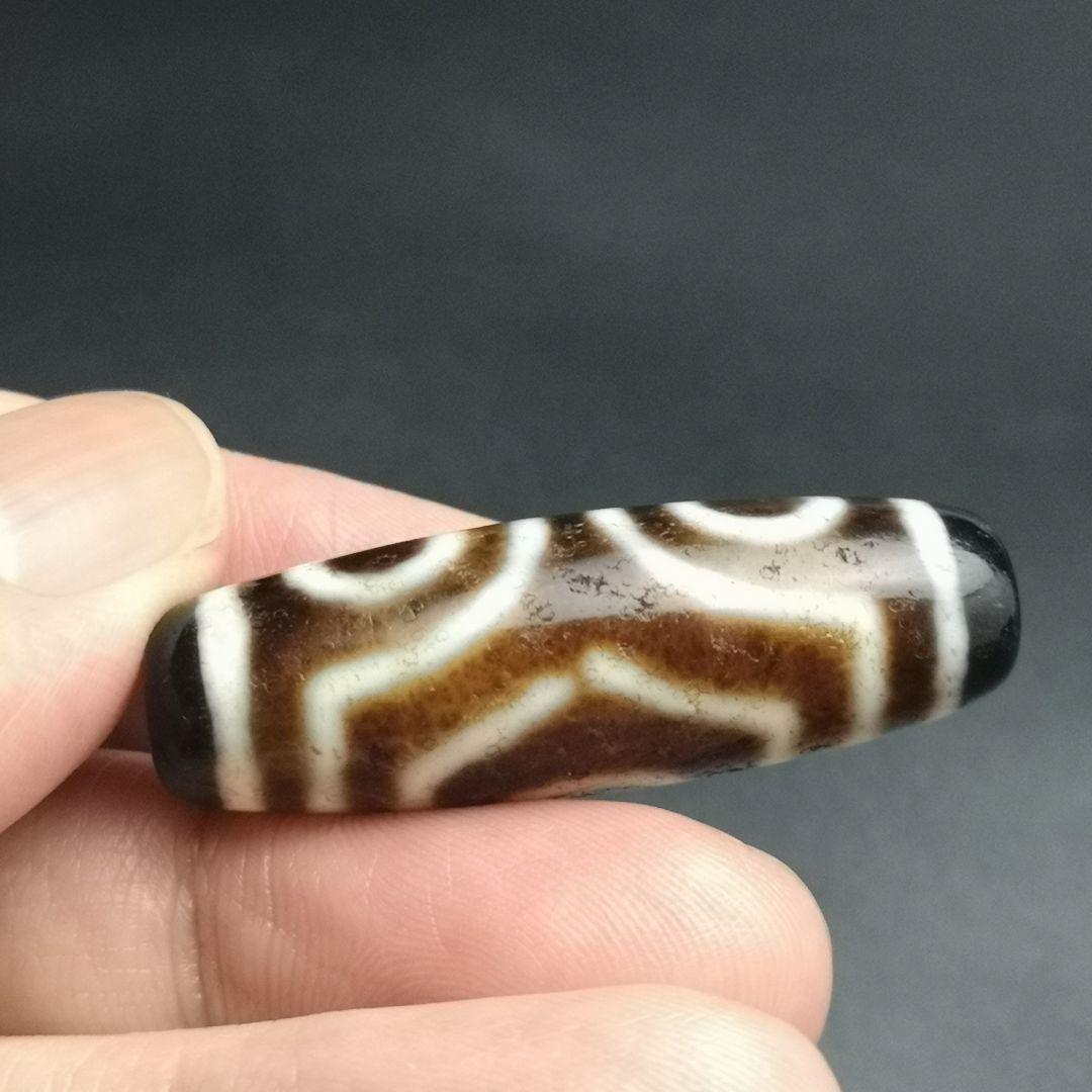 145.レア物　三眼天珠　もう作れない懐かしい天珠　処分