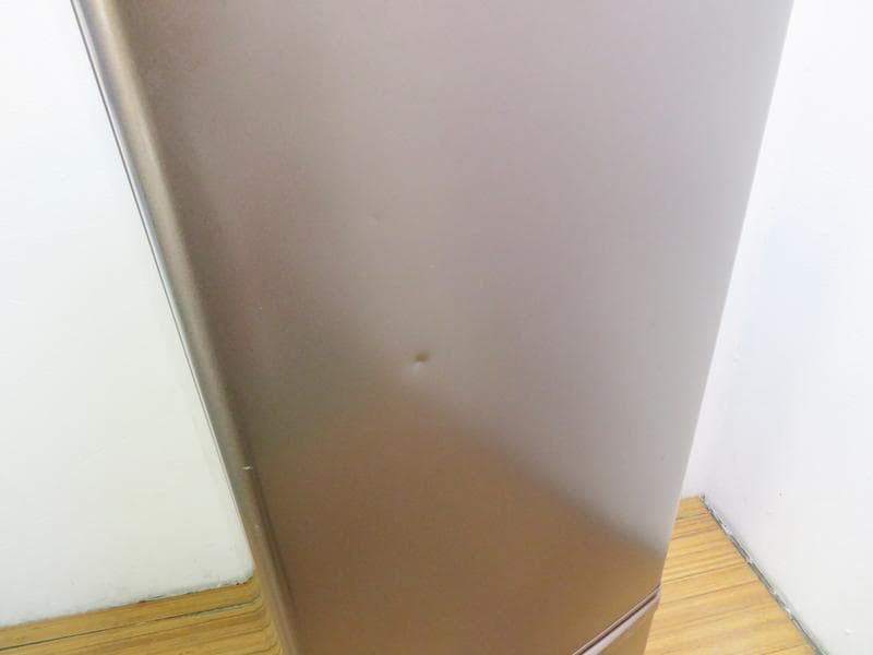 パナソニック 2ドア冷蔵庫 168L 2016年製 おしゃれブラウン HL01