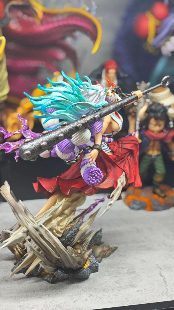 ワンピース ヤマト(大和) ガレージキット フィギュア1/8popサイズ